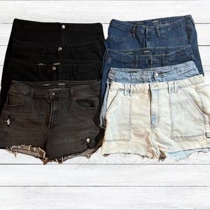 Jean shorts lot